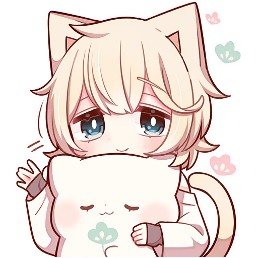 👋 Стикер «Сонный котенок 3» для Telegram