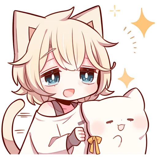 ✨ Стикер «Сонный котенок 3» для Telegram