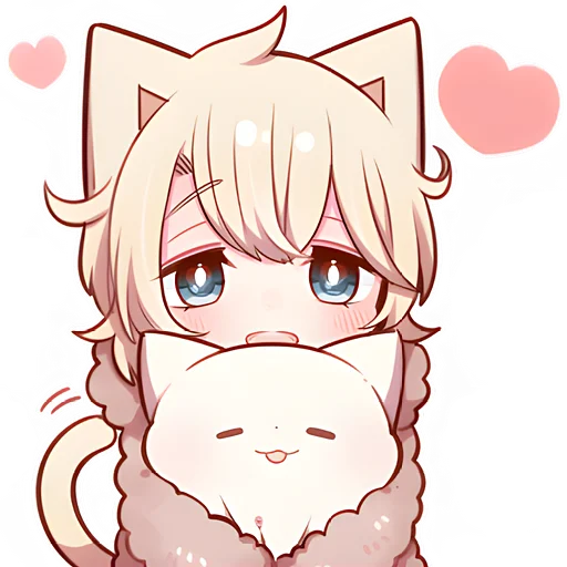 🥰 Стикер «Соннный котенок» для Telegram