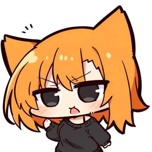 ☹️ Стикер «Sleepy Chu» для Telegram