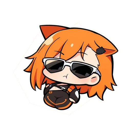 🤟 Стикер «Sleepy Chu» для Telegram