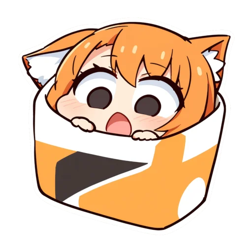 😱 Стикер «Sleepy Chu» для Telegram