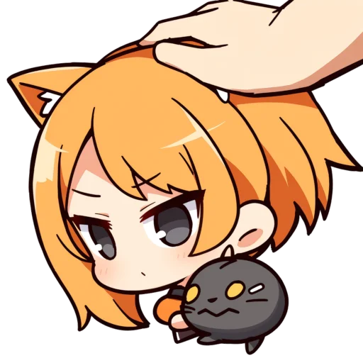 👩‍👧 Стикер «Sleepy Chu» для Telegram