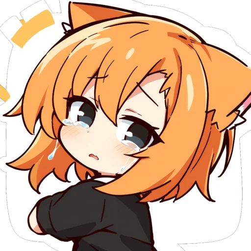 🥲 Стикер «Sleepy Chu» для Telegram