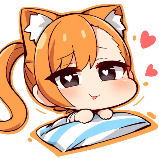 😍 Стикер «Sleepy Chu» для Telegram