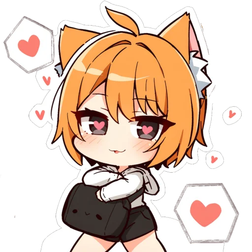😙 Стикер «Sleepy Chu» для Telegram