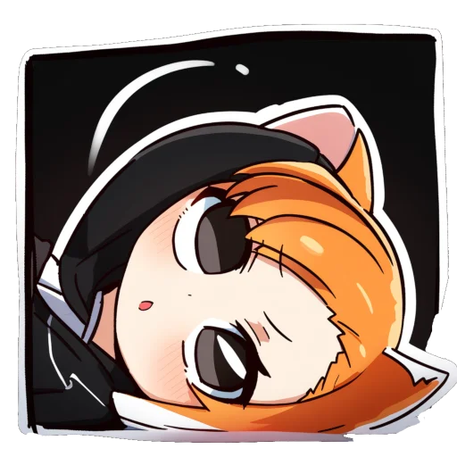 😵‍💫 Стикер «Sleepy Chu» для Telegram