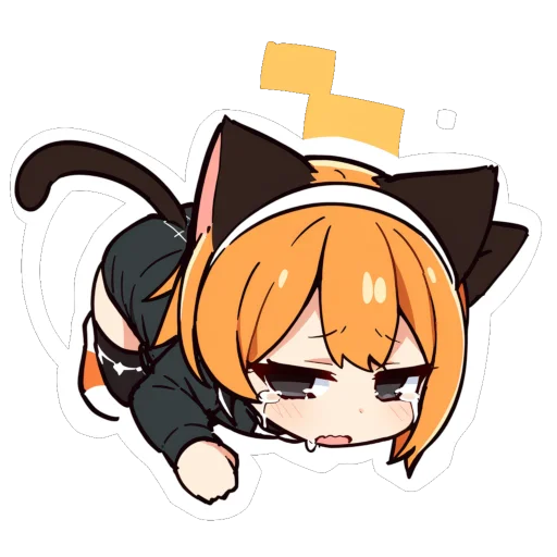 🥹 Стикер «Sleepy Chu» для Telegram