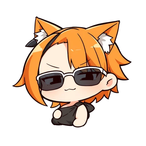 😎 Стикер «Sleepy Chu» для Telegram