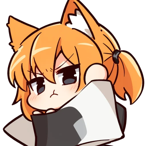 😜 Стикер «Sleepy Chu» для Telegram