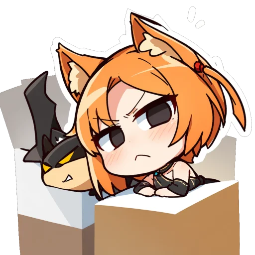 🧐 Стикер «Sleepy Chu» для Telegram