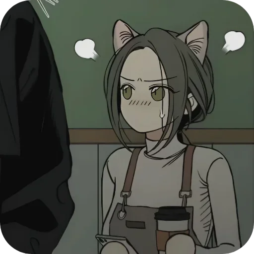 ❤ Стикер «Tears on withered flowers» для Telegram
