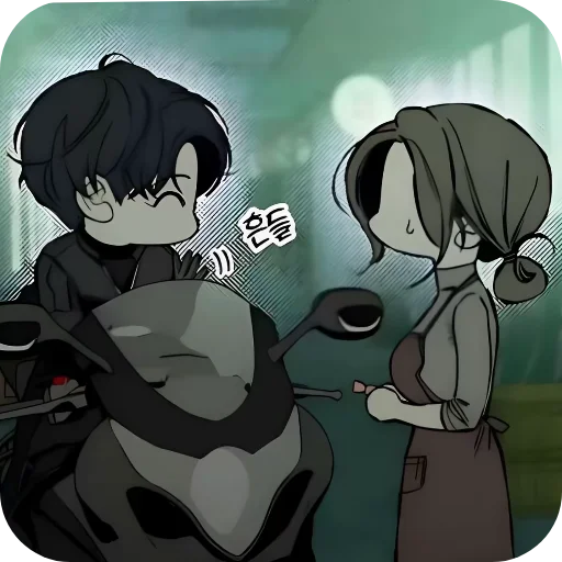 ❤ Стикер «Tears on withered flowers» для Telegram