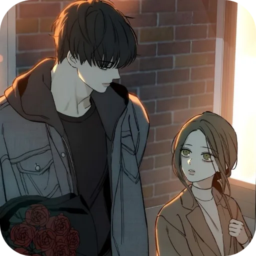 ❤ Стикер «Tears on withered flowers» для Telegram