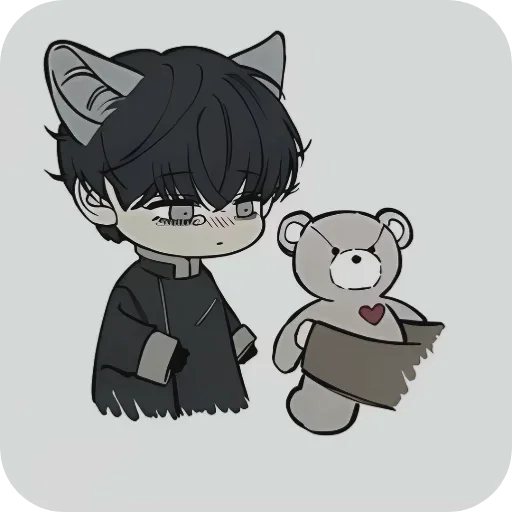 ❤ Стикер «Tears on withered flowers» для Telegram