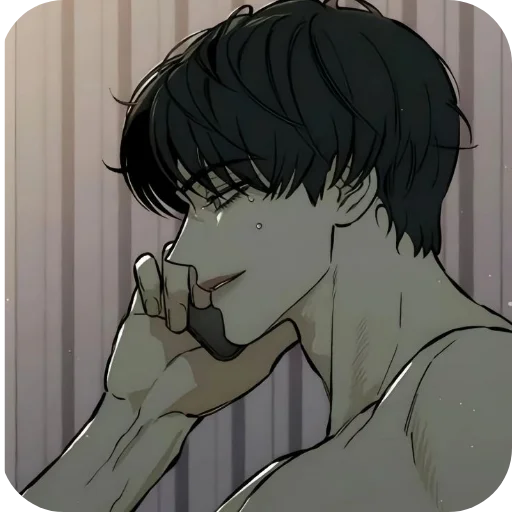🔥 Стикер «Tears on withered flowers» для Telegram