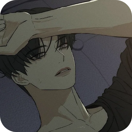 ❤ Стикер «Tears on withered flowers» для Telegram