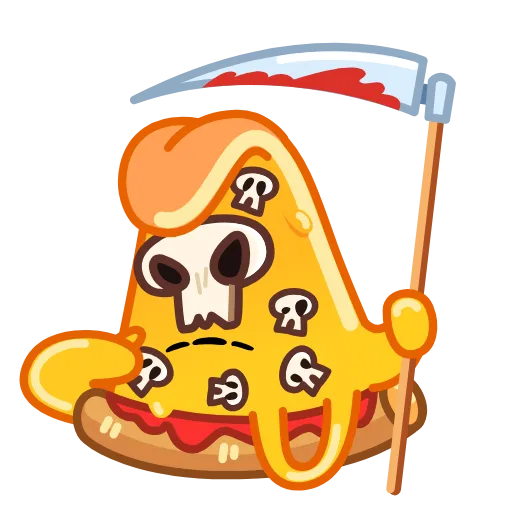💀 Стикер «Slice of Pizza» для Telegram