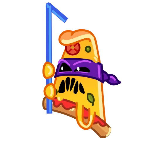 🥷 Стикер «Slice of Pizza» для Telegram