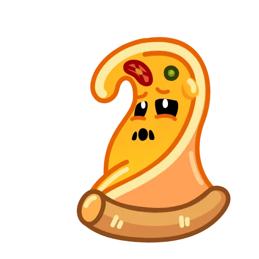 🤮 Стикер «Slice of Pizza» для Telegram