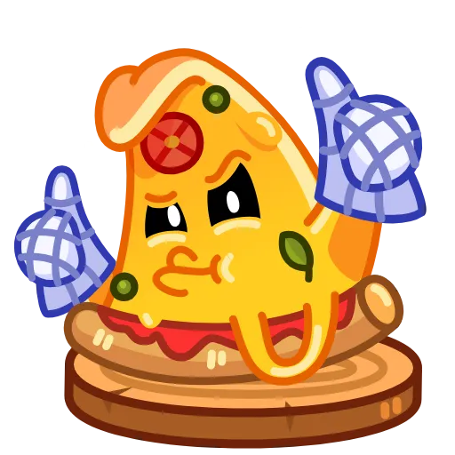 👍 Стикер «Slice of Pizza» для Telegram