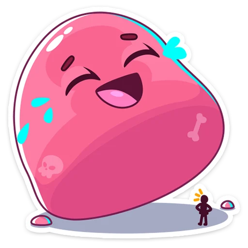 😆 Стикер «Slime» для Telegram