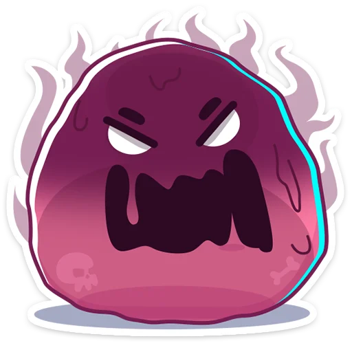 🤬 Стикер «Slime» для Telegram