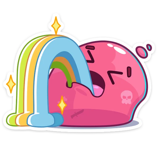 🤮 Стикер «Slime» для Telegram