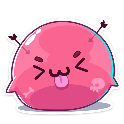 😜 Стикер «Slime» для Telegram