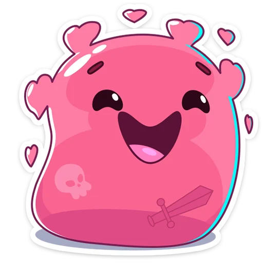 🥰 Стикер «Slime» для Telegram