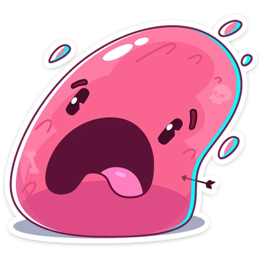 😮 Стикер «Slime» для Telegram