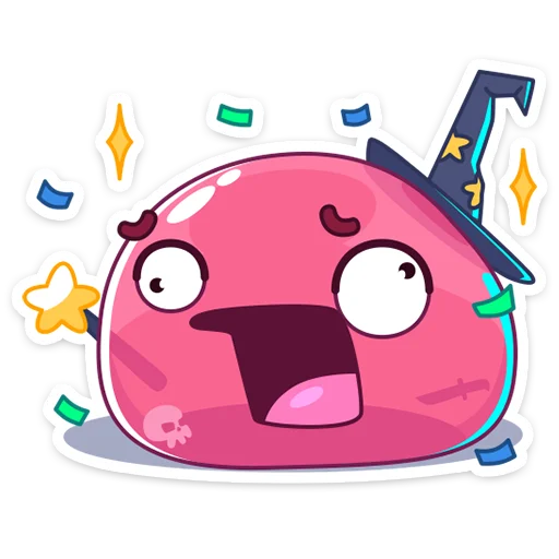 🥳 Стикер «Slime» для Telegram