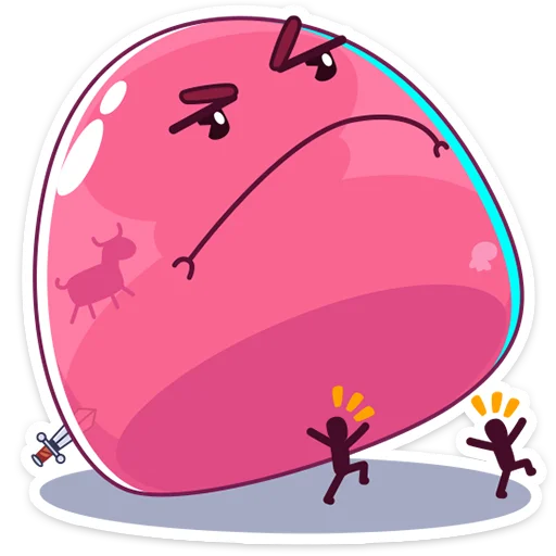 ☹️ Стикер «Slime» для Telegram