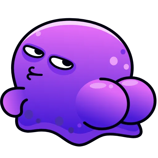 🍑 Стикер «Slime» для Telegram