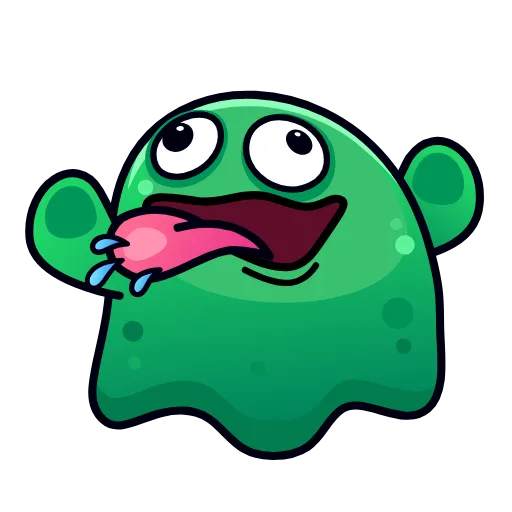 🤪 Стикер «Slime» для Telegram