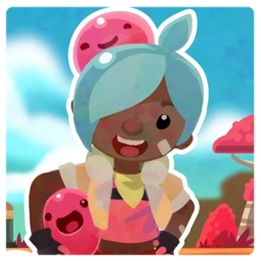🧍‍♀ Стикер «Slime Rancher» для Telegram