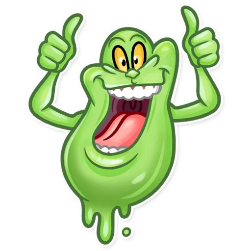 👍 Стикер «Slimer» для Telegram
