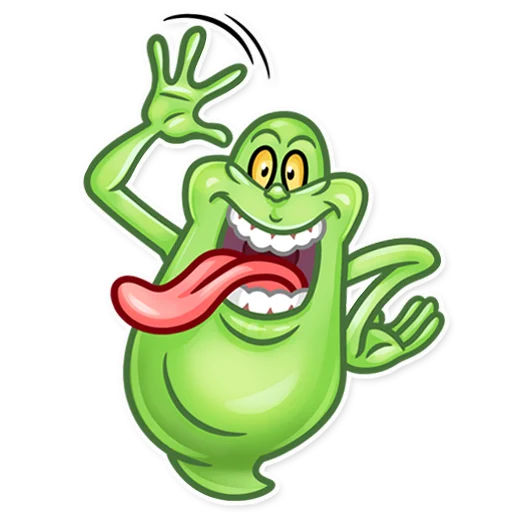 👋 Стикер «Slimer» для Telegram