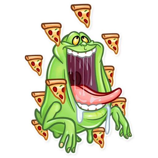 😃 Стикер «Slimer» для Telegram