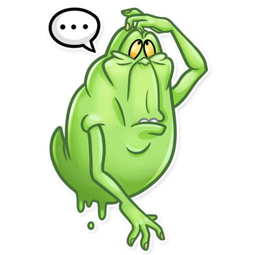 🤔 Стикер «Slimer» для Telegram