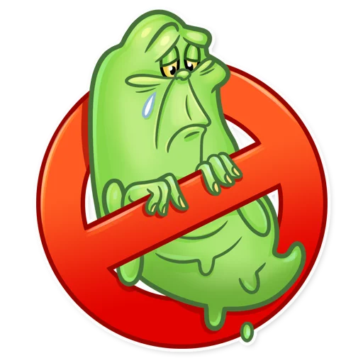 😔 Стикер «Slimer» для Telegram