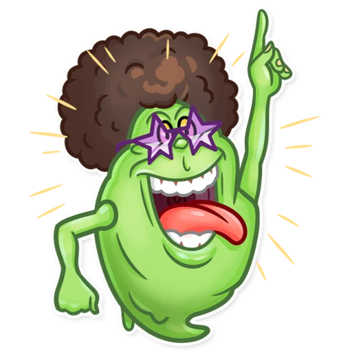 🕺 Стикер «Slimer» для Telegram