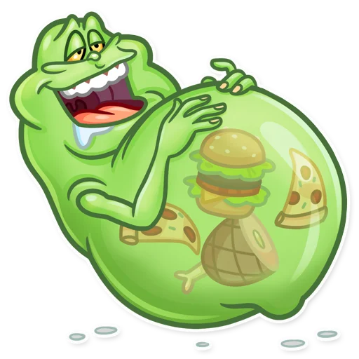 🤤 Стикер «Slimer» для Telegram