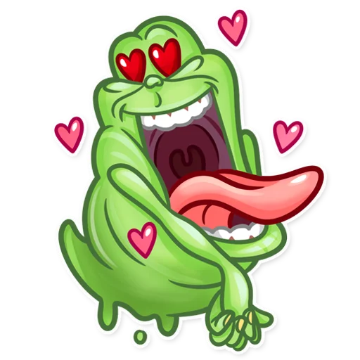 😍 Стикер «Slimer» для Telegram