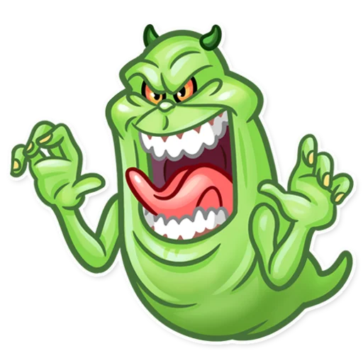 😈 Стикер «Slimer» для Telegram