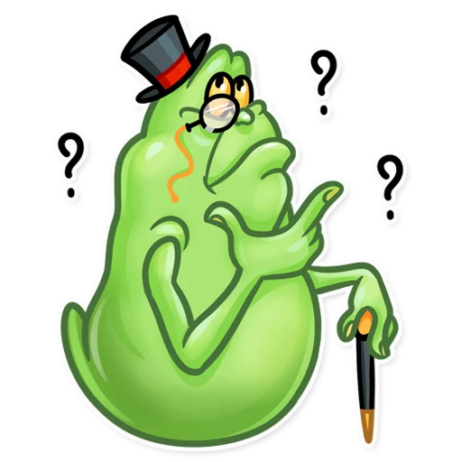 🤔 Стикер «Slimer» для Telegram