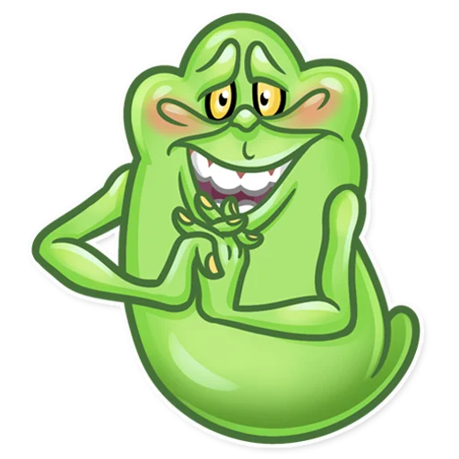 😊 Стикер «Slimer» для Telegram