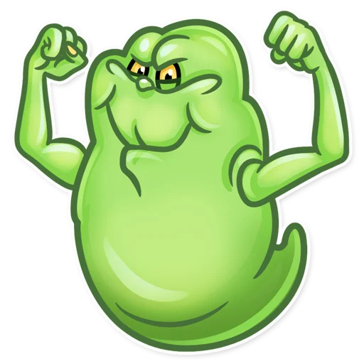 💪 Стикер «Slimer» для Telegram