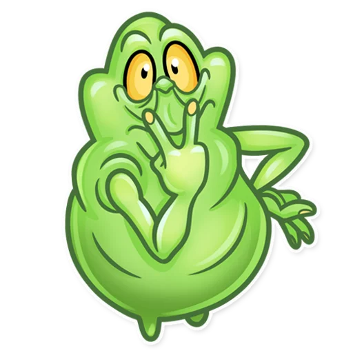 😑 Стикер «Slimer» для Telegram