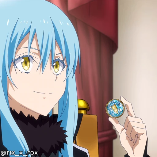 🤑 Стикер «That Time I Got Reincarnated as a Slime Season 3» для Telegram